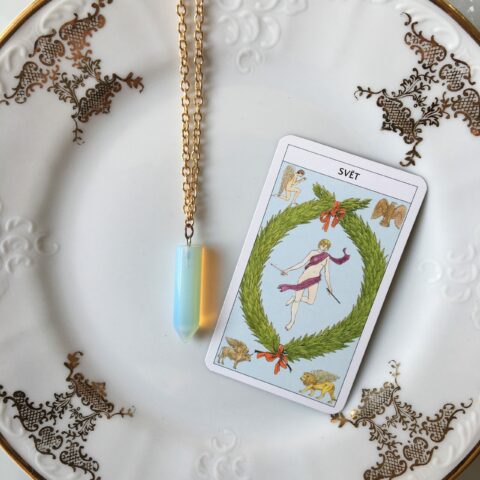 náhrdelník - hranol