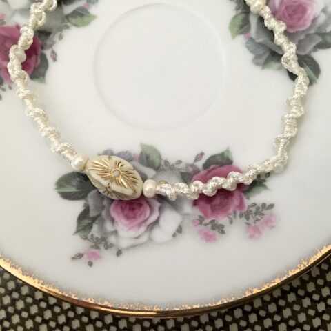 Macrame náramek Vintage Clair