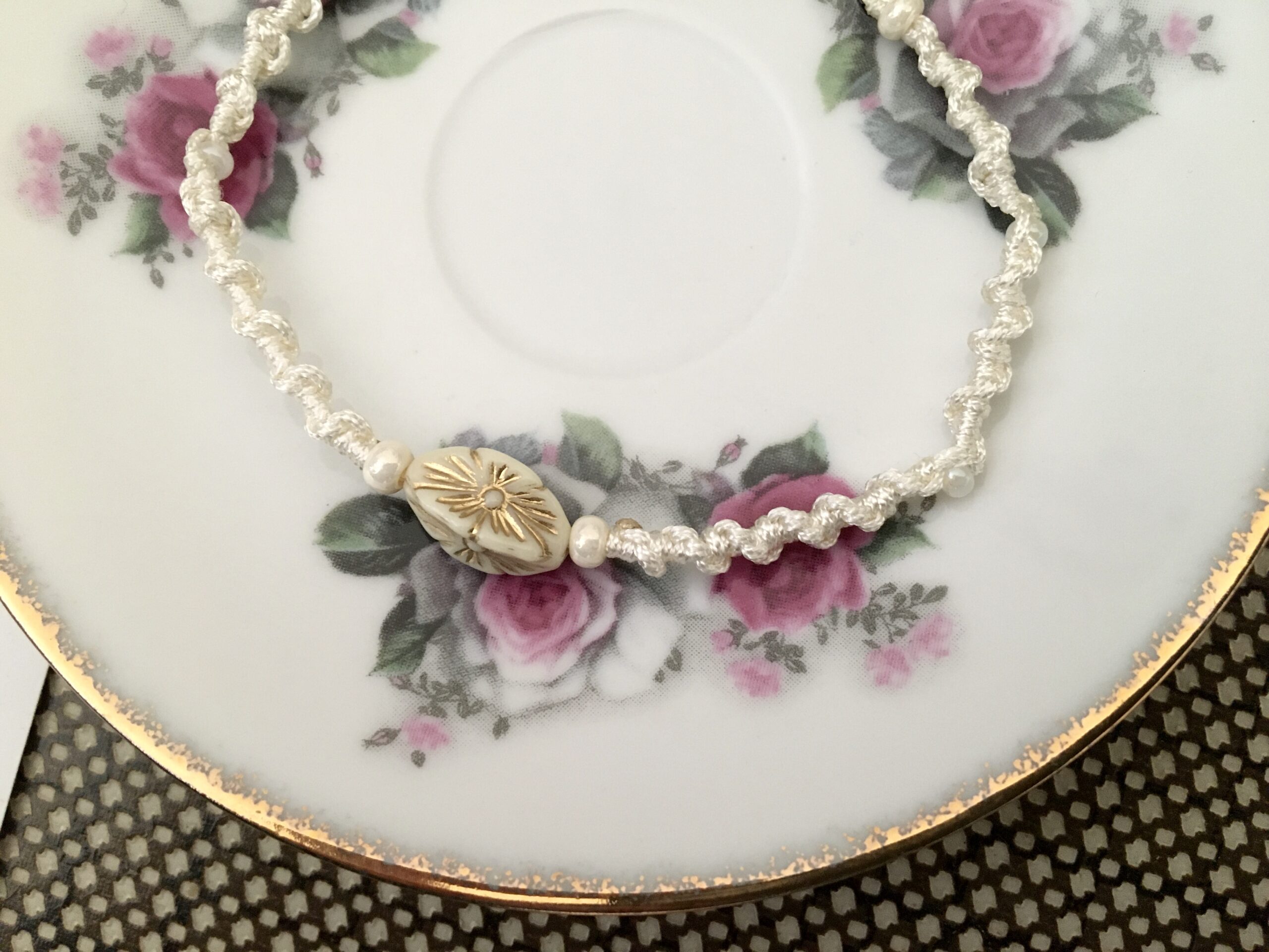 Macrame náramek Vintage Clair