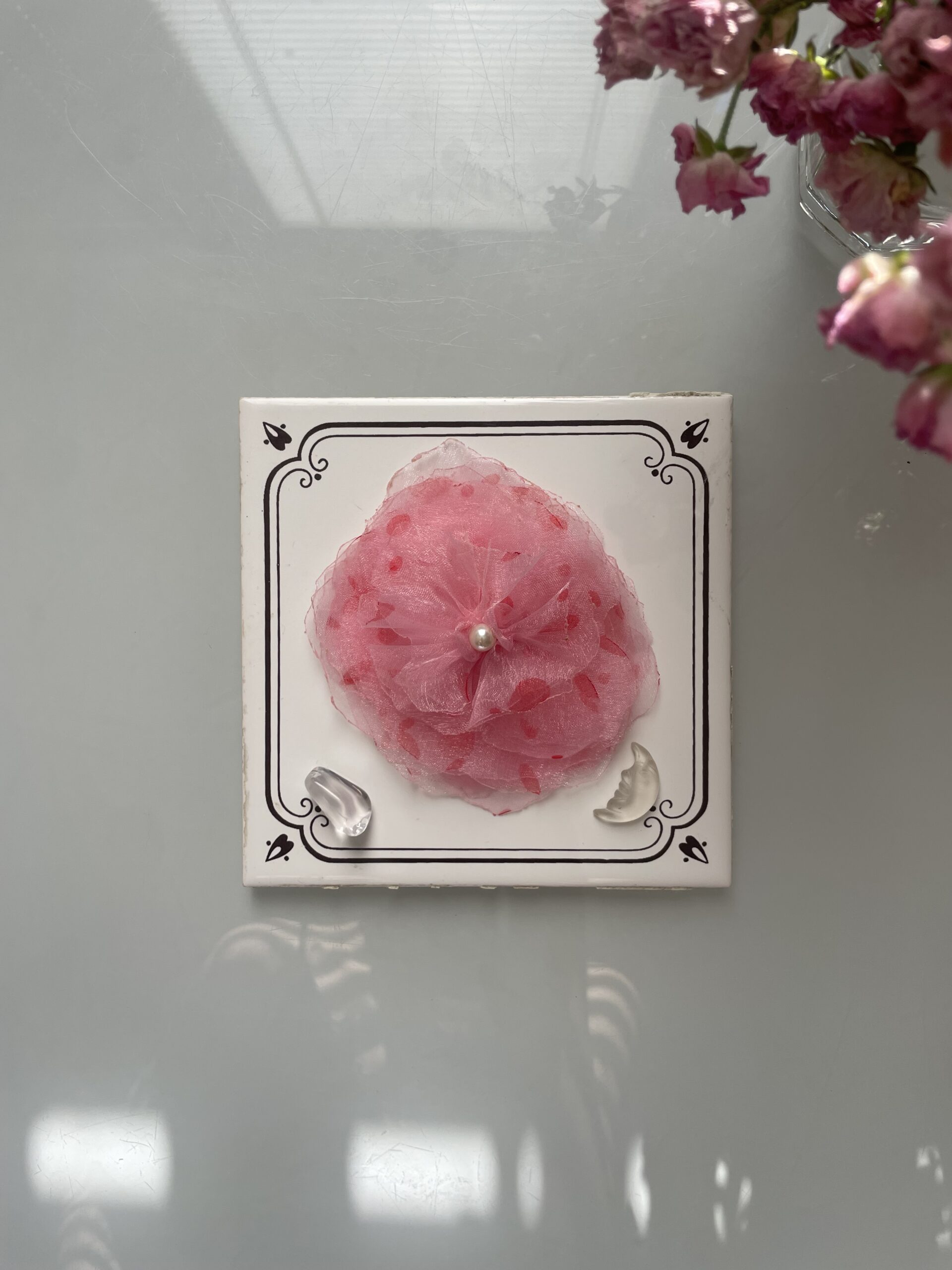 Ručně vyráběná brož - Saira - Obrázek 2