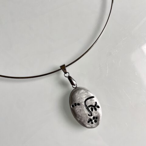 náhrdelník s autorským přívěskem n°1 dreaming face